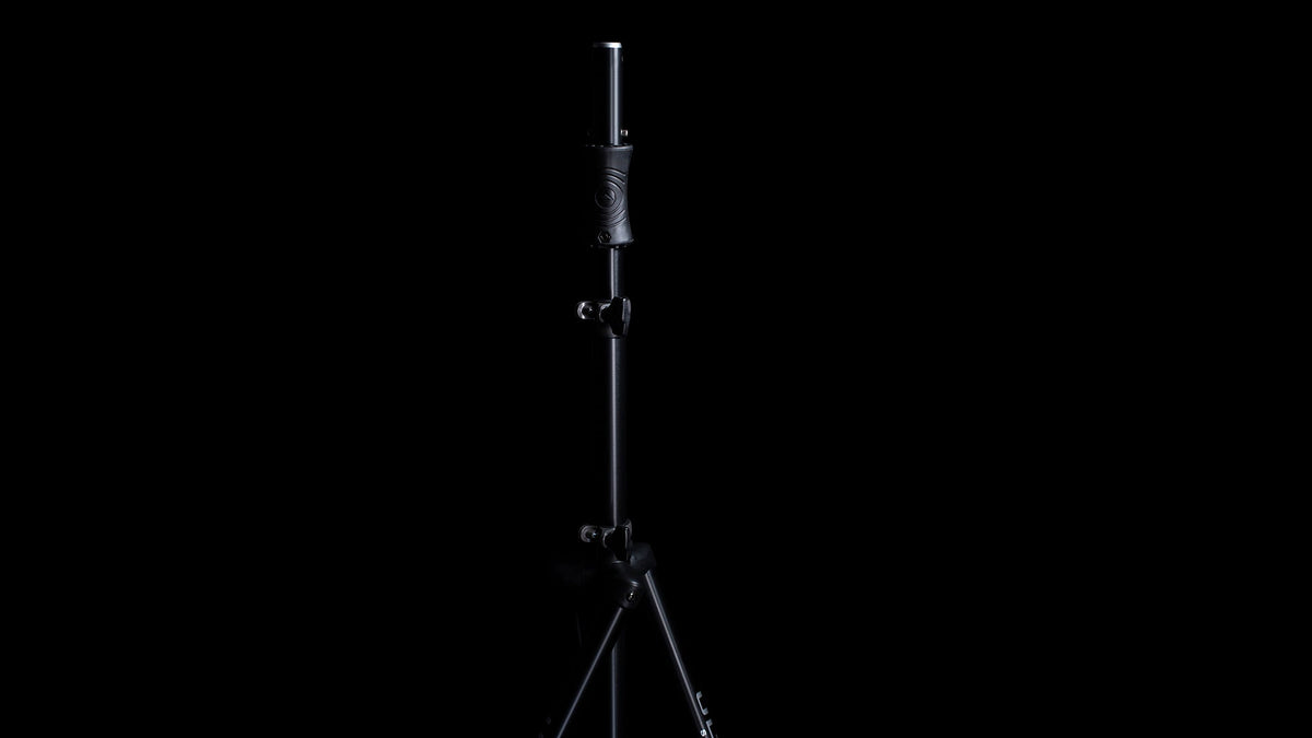 Ultimate Support TS-110 TS-110B Tall Speaker Stand, Air-Lift