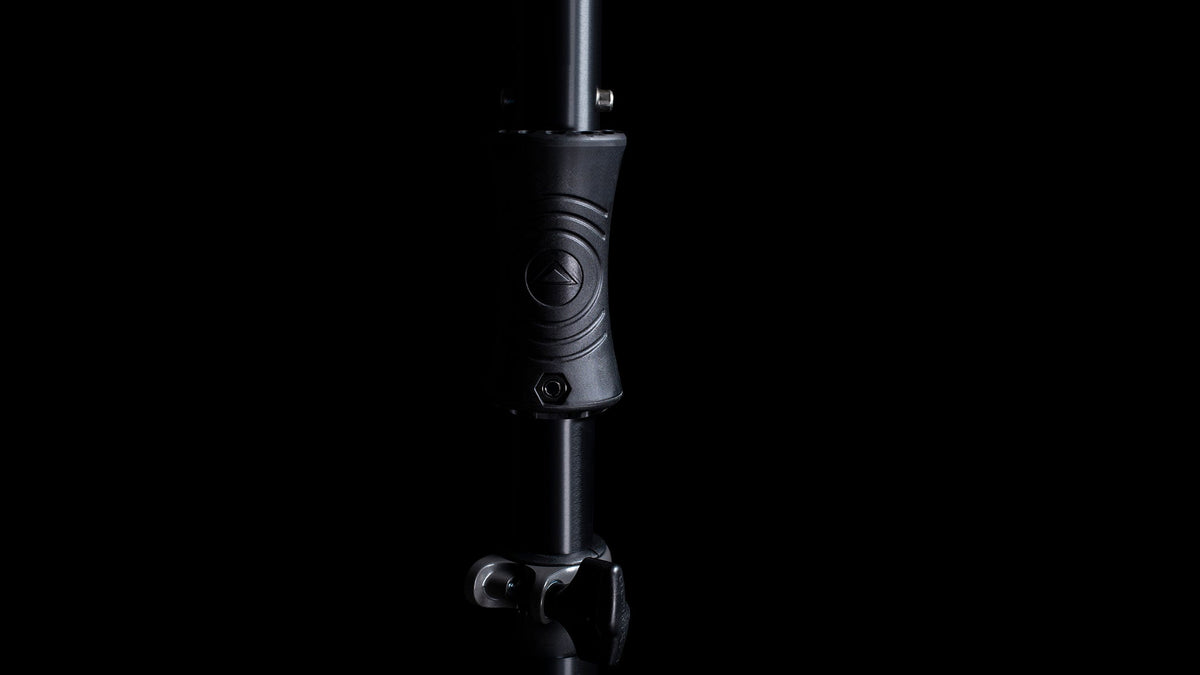 Ultimate Support TS-110 TS-110B Tall Speaker Stand, Air-Lift