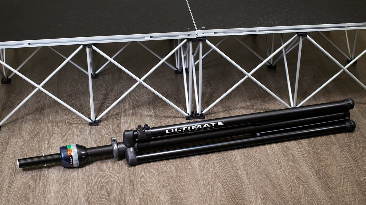 Ultimate Support TS-99BL Tall TeleLock® Stand with Leveling Leg