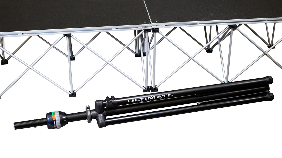 Ultimate Support TS-99BL Tall TeleLock® Stand with Leveling Leg