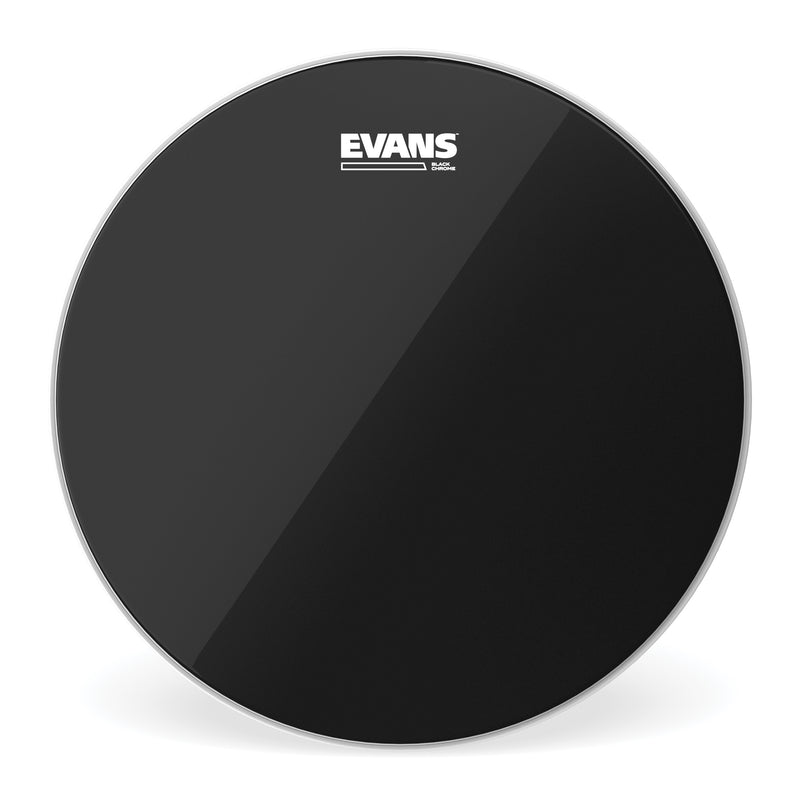 EVANS Black Chrome Drum Head, 6 Inch