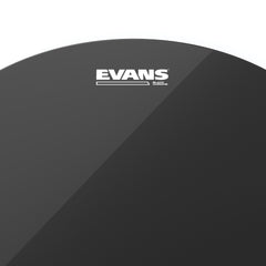 EVANS Black Chrome Drum Head, 8 Inch