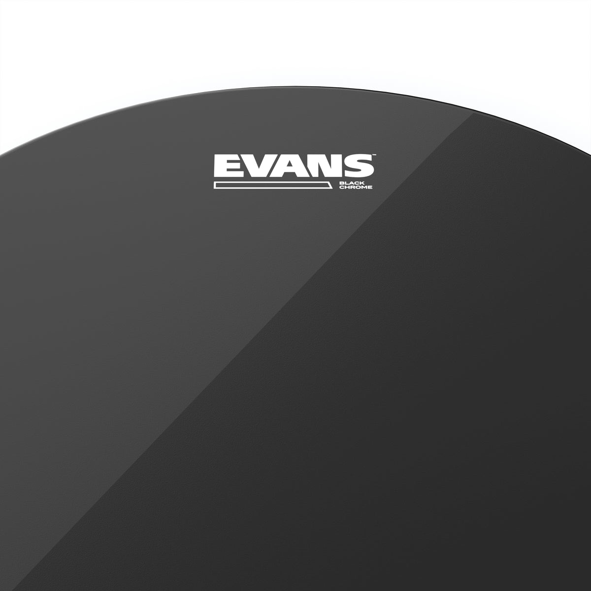 Evans Black Chrome Drum Head, 16 Inch