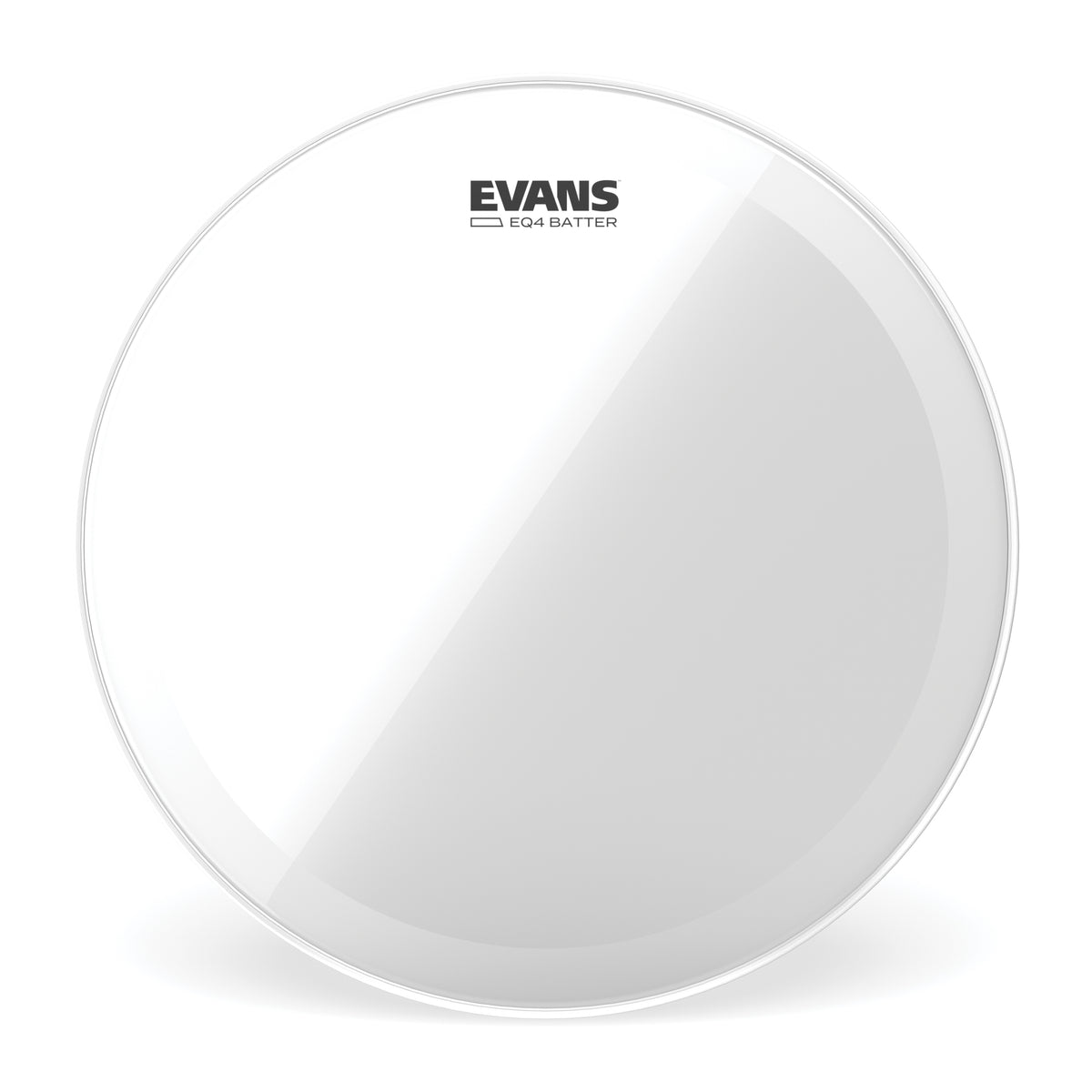 EVANS EQ4 Clear Tom Hoop Drum Head, 16 Inch