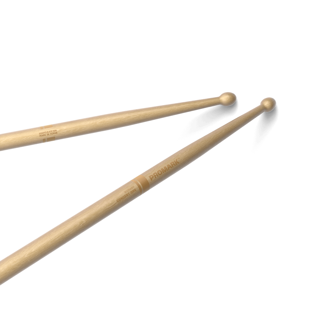 Promark Concert One Hickory Drumstick, Wood Tip