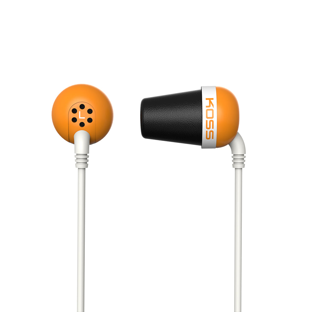 Koss The Plug In Ear Heaphones — Orange