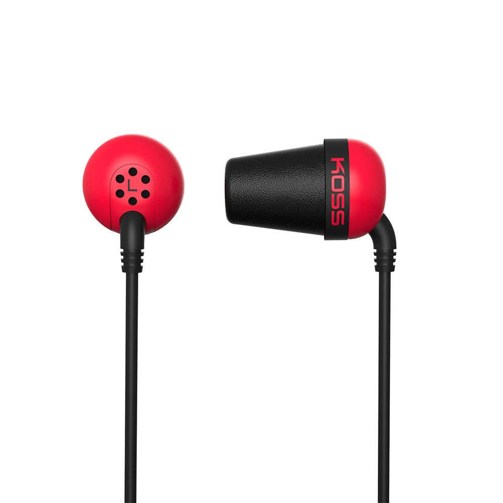 Koss The Plug In Ear Heaphones — Red