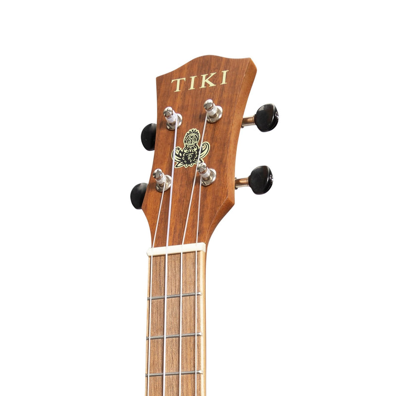 Tiki '3 Series' Koa Tenor Ukulele with Gig Bag (Natural Satin)