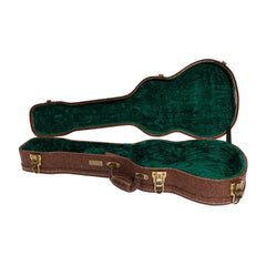 Tiki Deluxe Shaped Baritone Ukulele Hard Case (Paisley Brown)