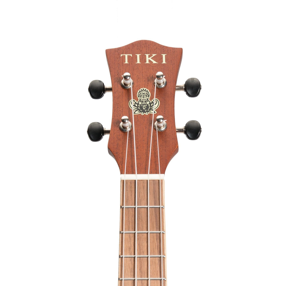 Tiki 'Tiki Man' Ukulele with Soft Case (Natural Satin)