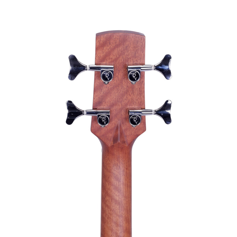 Timberidge '1 Series' Spruce Solid Top & Mahogany Solid Back Acoustic-Electric Cutaway Bass Guitar (Natural Satin)