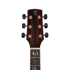 Timberidge '3 Series' Spruce Solid Top Acoustic-Electric Dreadnought Cutaway Guitar with 'Tree of Life' Inlay (Natural Gloss)