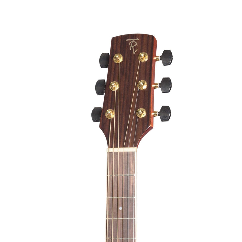 Timberidge '4 Series' Cedar Solid Top Acoustic-Electric Traveller Mini Guitar (Natural Satin)