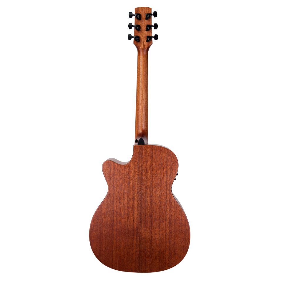 Timberide Timberidge 'Messenger Series' Mahogany Solid Top Acoustic-Electric 'Sm ...