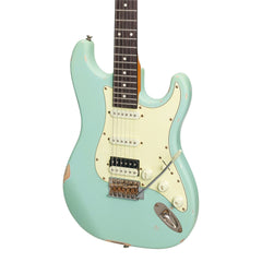 Tokai 'Legacy Series' ST-Style HSS 'Relic' Electric Guitar (Blue)