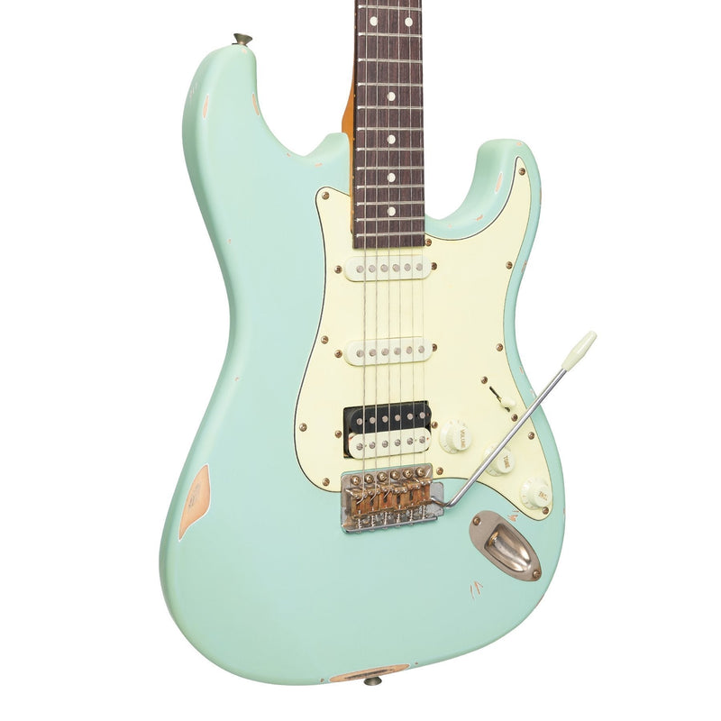 Tokai 'Legacy Series' ST-Style HSS 'Relic' Electric Guitar (Blue)