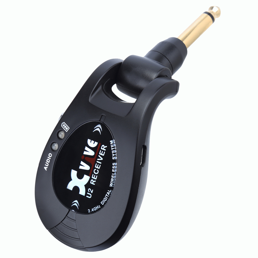 XVIVE U2 Black Guitar Wireless Adaptor 2.4GHZ