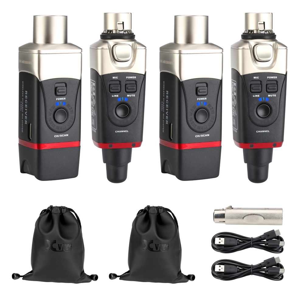 Xvive U35D Dual 5.8 GHz Wireless System for Audio