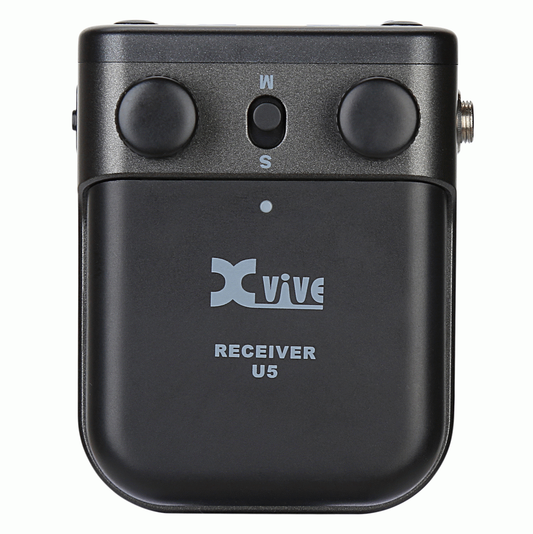 XVIVE U5 Camera-Mounted Wireless Audio for Video System. Receiver only.