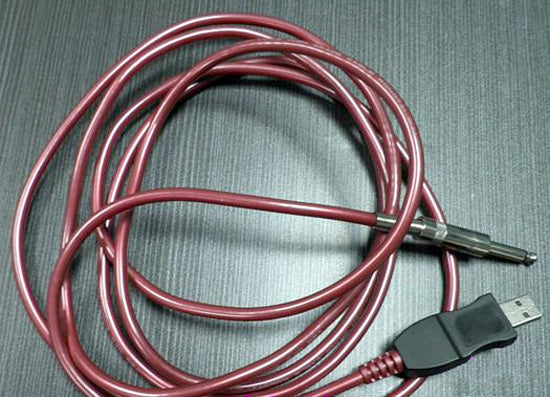 Leem 10ft USB Instrument Cable (1/4" Straight Plug - USB Adaptor)