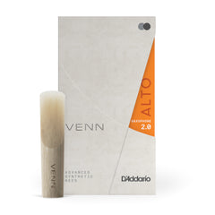 D'Addario VENN Alto Saxophone Reed, G2, Strength 2.0