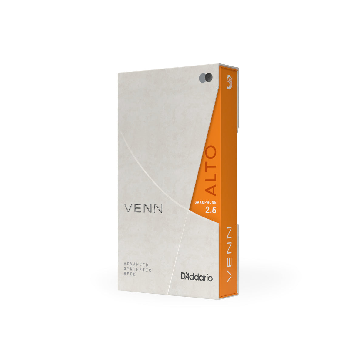 D'Addario VENN Alto Saxophone Reed, G2, Strength 2.5