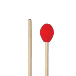 Vic Firth VF Balter Ensemble Series, Red Yarn, Med Soft, Birch