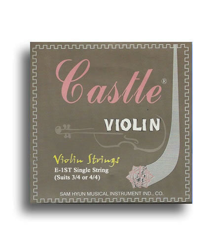 Castle E-1ST Violin Single String (3/4 or 4/4)