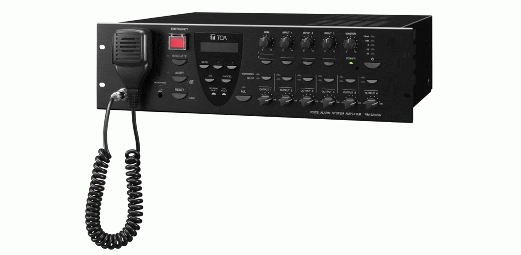 TOA VM3240VA 240W 6 ZONE SYSTEM
