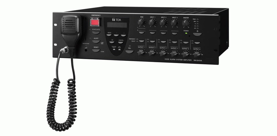 TOA VM3360VA 360W 6 ZONE SYSTEM