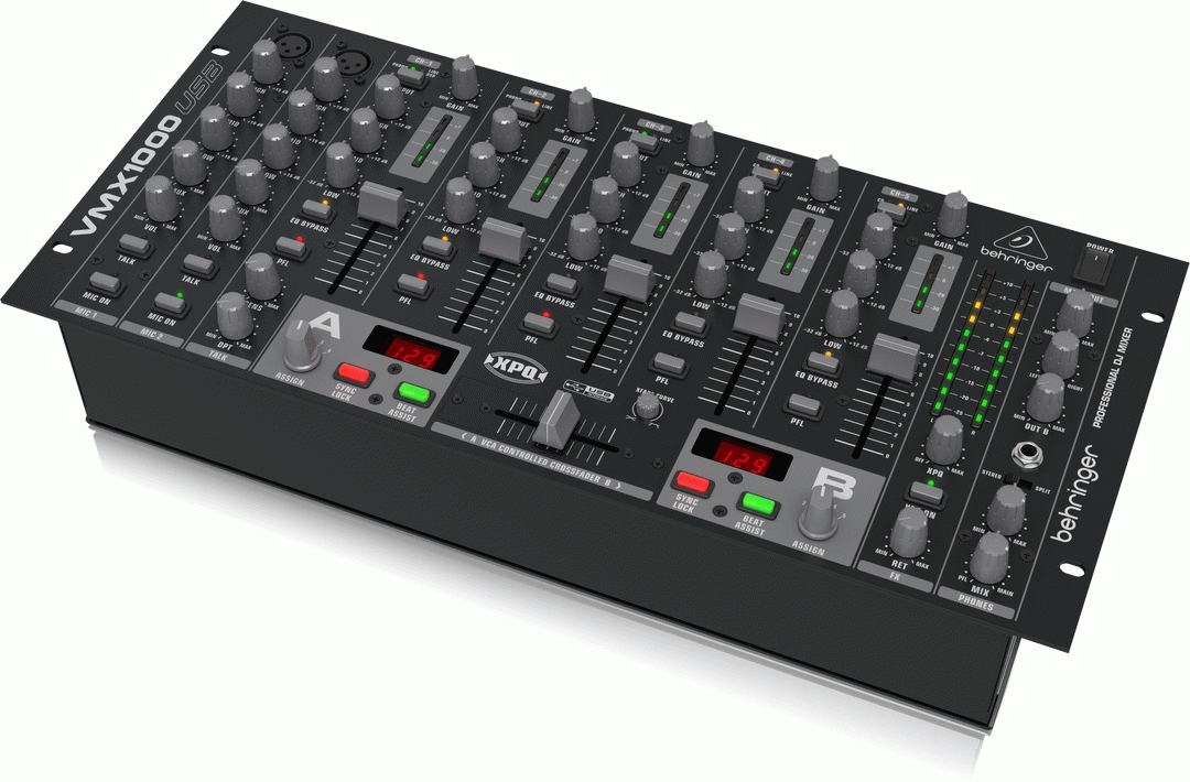 Behringer VMX1000USB Pro DJ Mixer