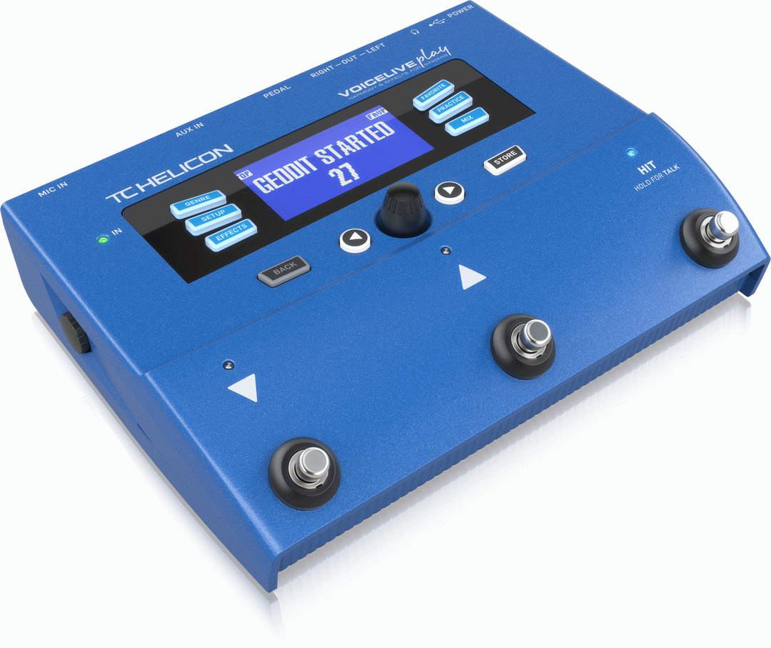 THE TC HELICON VOICELIVE PLAY