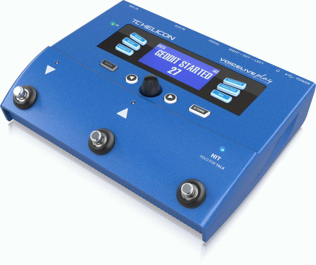 THE TC HELICON VOICELIVE PLAY