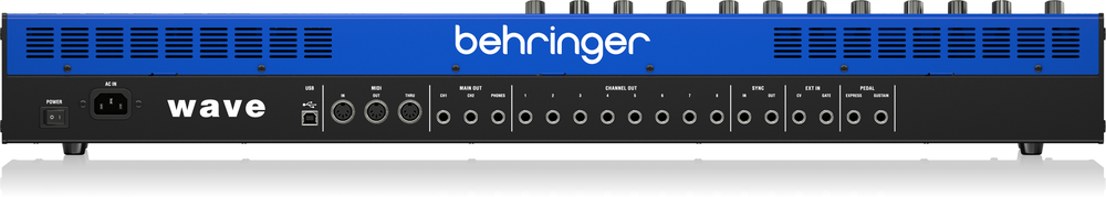 Behringer WAVE 8-Voice Multi-Timbral Hybrid Synthesizer