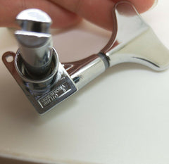 Wilkinson Electric Bass Guitar Sealed Tuning Machines in Chrome Finish (4-Inline)