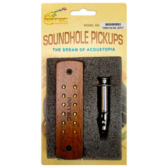 Artec WSH12 Humbucker Soundhole Pickup with Internal Output Jack in Walnut
