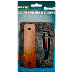 Artec WSHD Humbucker Soundhole Pickup with Internal Output Jack in Walnut