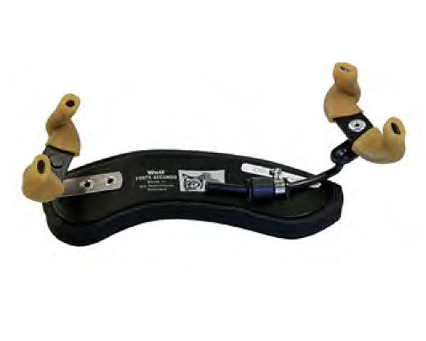 Wolf Standard Secondo Shoulder Rest for Violin in Black (1/8 - 1/16)