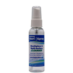 Superslick Steri-Spray Mouthpiece & Multi Surface Cleanser with Fine Mist Sprayer - 60ml