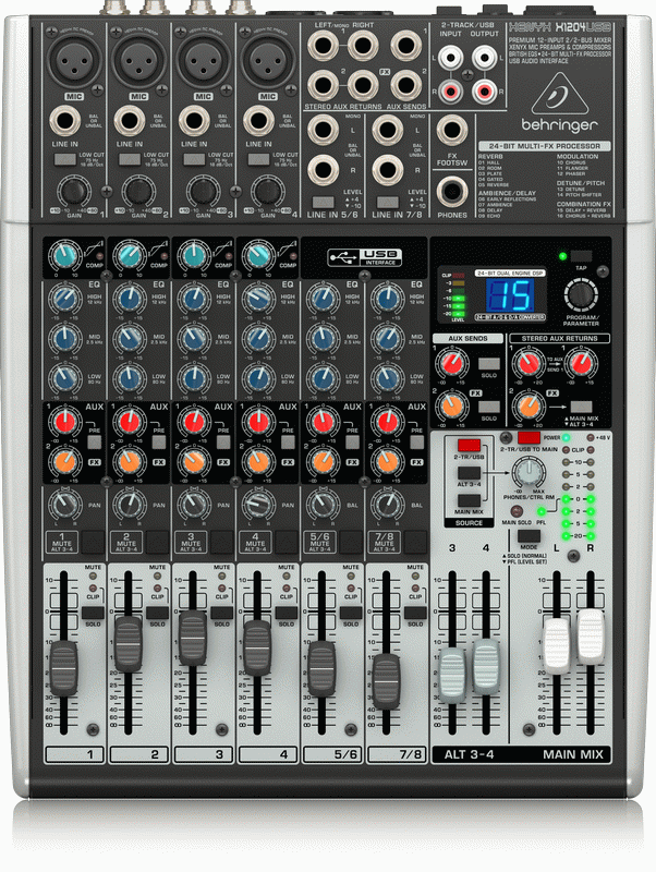 Behringer XENYX X1204USB Mixer