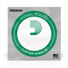 D'Addario XB165TSL Nickel Wound Bass Guitar Single String, Super Long Scale, .165, Tapered