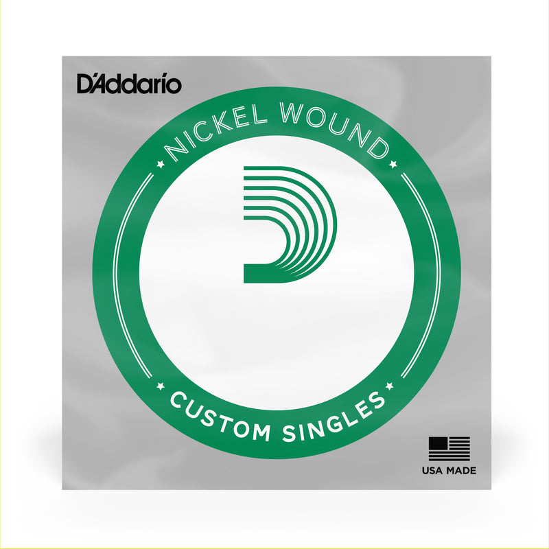 D'Addario XLB125T Nickel Wound Bass Guitar Single String, Long Scale, .125, Tapered