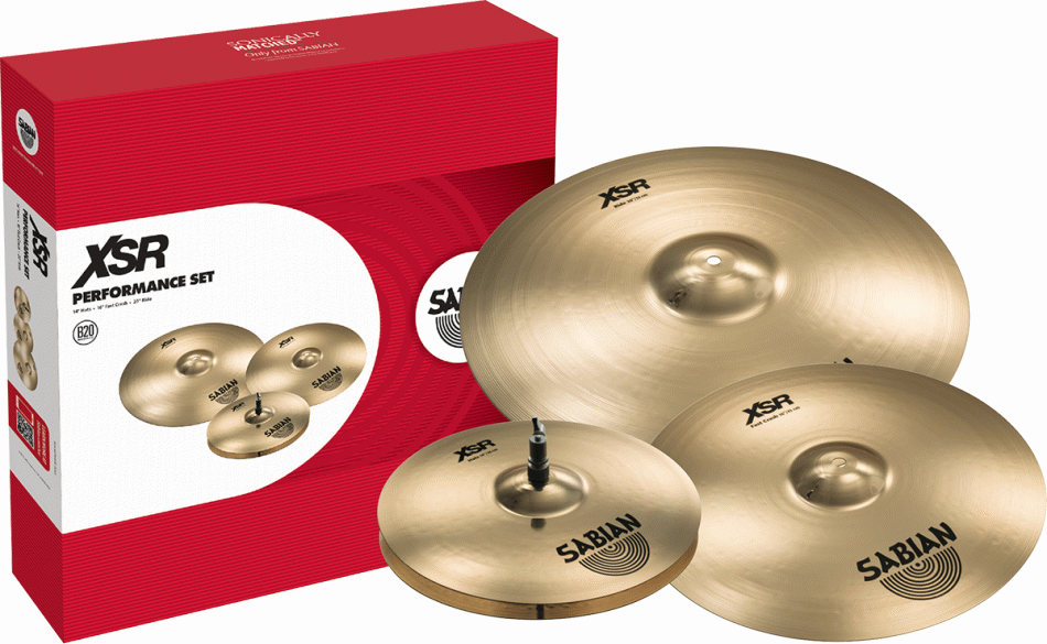 Sabian XSR5005B Performance Set XSR