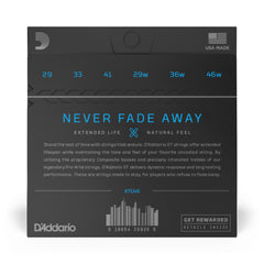 D'Addario XTC46 XT Classical Silver Plated Copper, Hard Tension