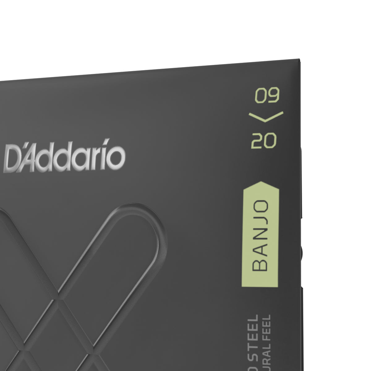 D'Addario XTJ0920 XT Nickel Plated Steel Banjo Stringsl, Light, 09-20