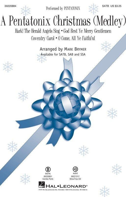 A Pentatonix Christmas Showtrax CD