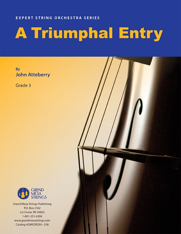 A Triumphal Entry for String Orchestra So3 Sc/Pts