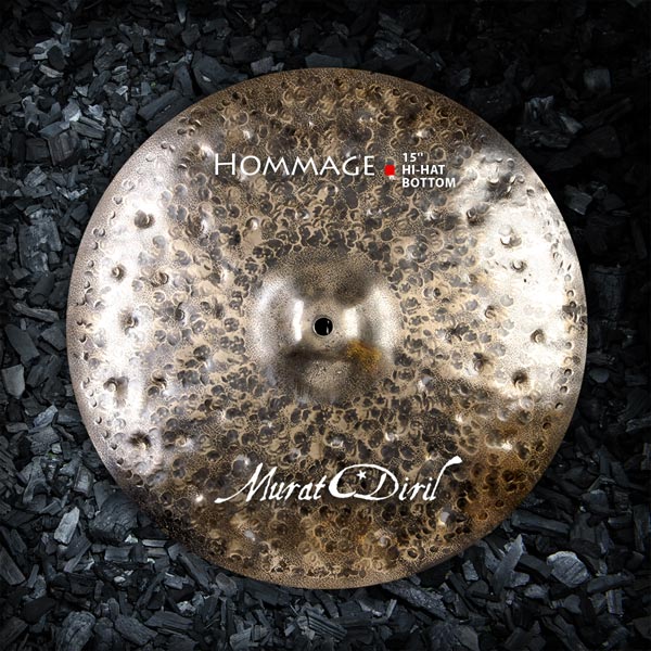 MURAT DIRIL Superior Hommage Hi-Hat pair 15