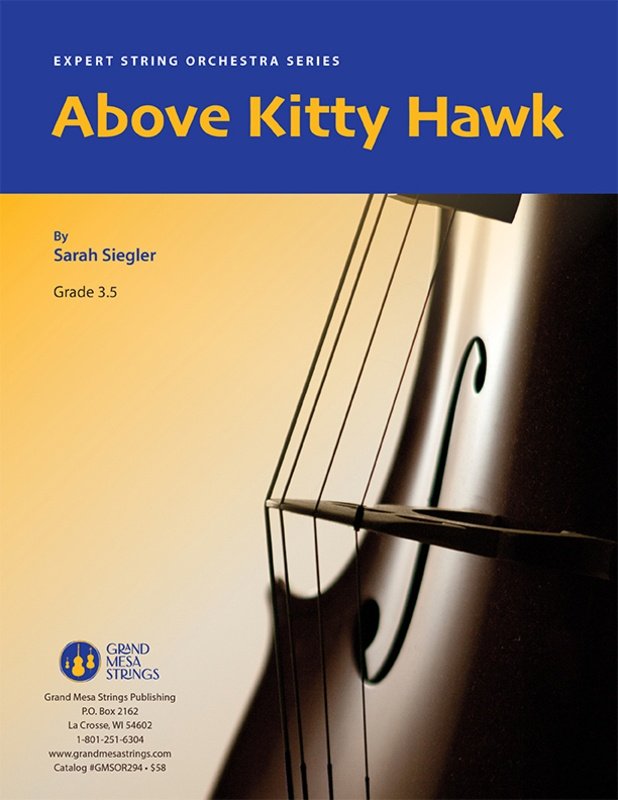 Above Kitty Hawk for String Orchestra So3.5 Sc/Pts
