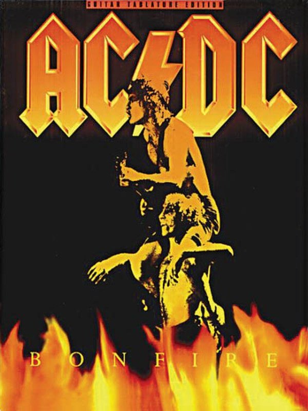 Ac/Dc Bonfire Guitar TAB (O/P)